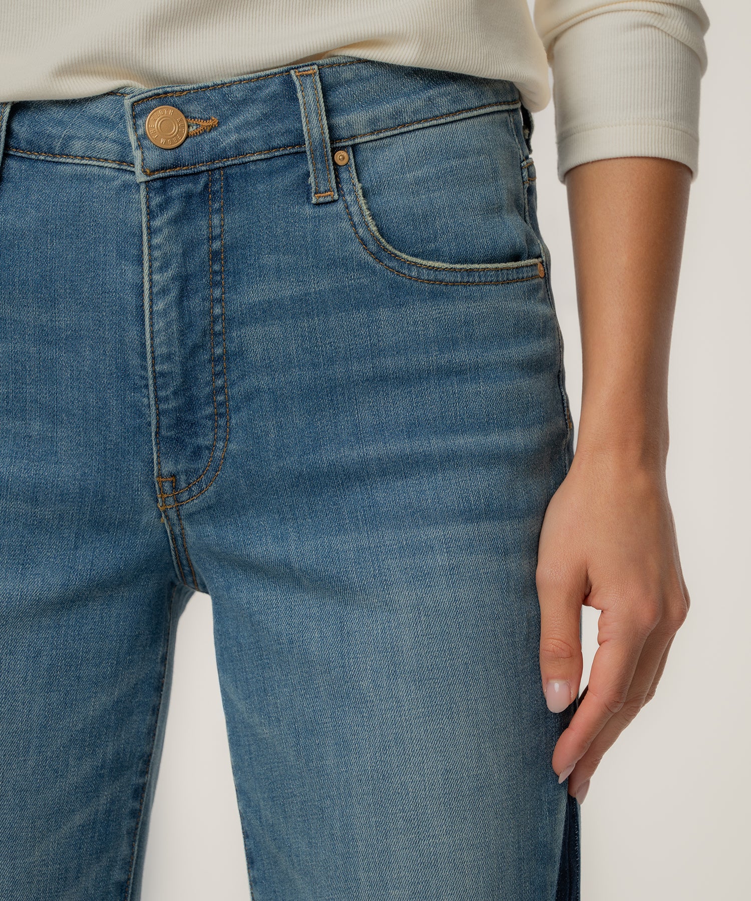 Lulu High Rise Bootcut Leg