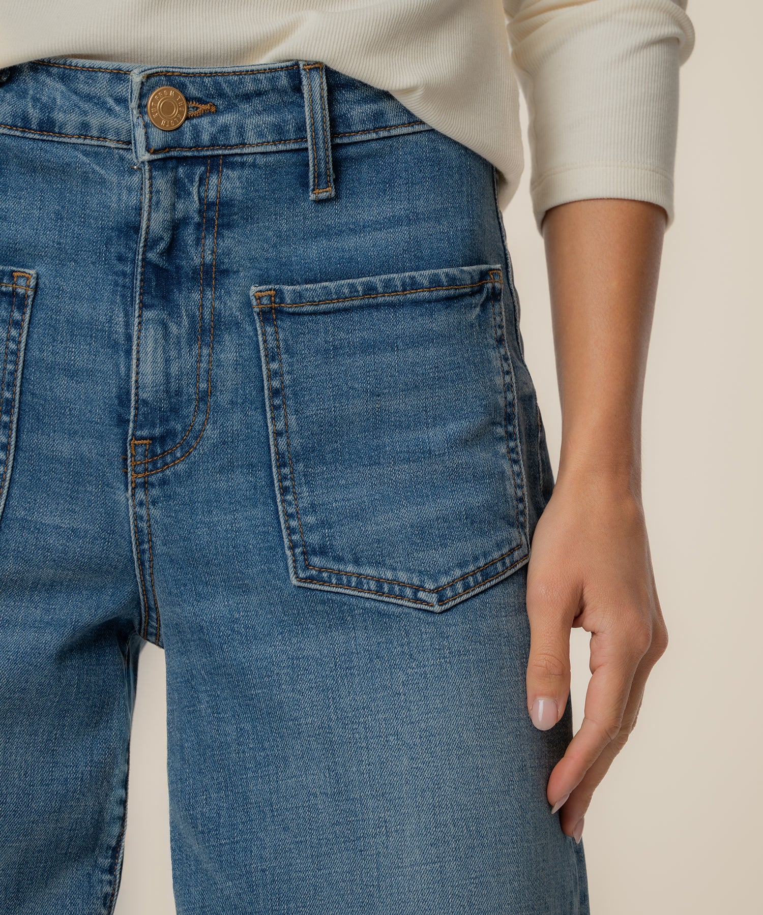 Ashton High Rise Wide Leg Barrel