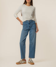 Ashton High Rise Wide Leg Barrel