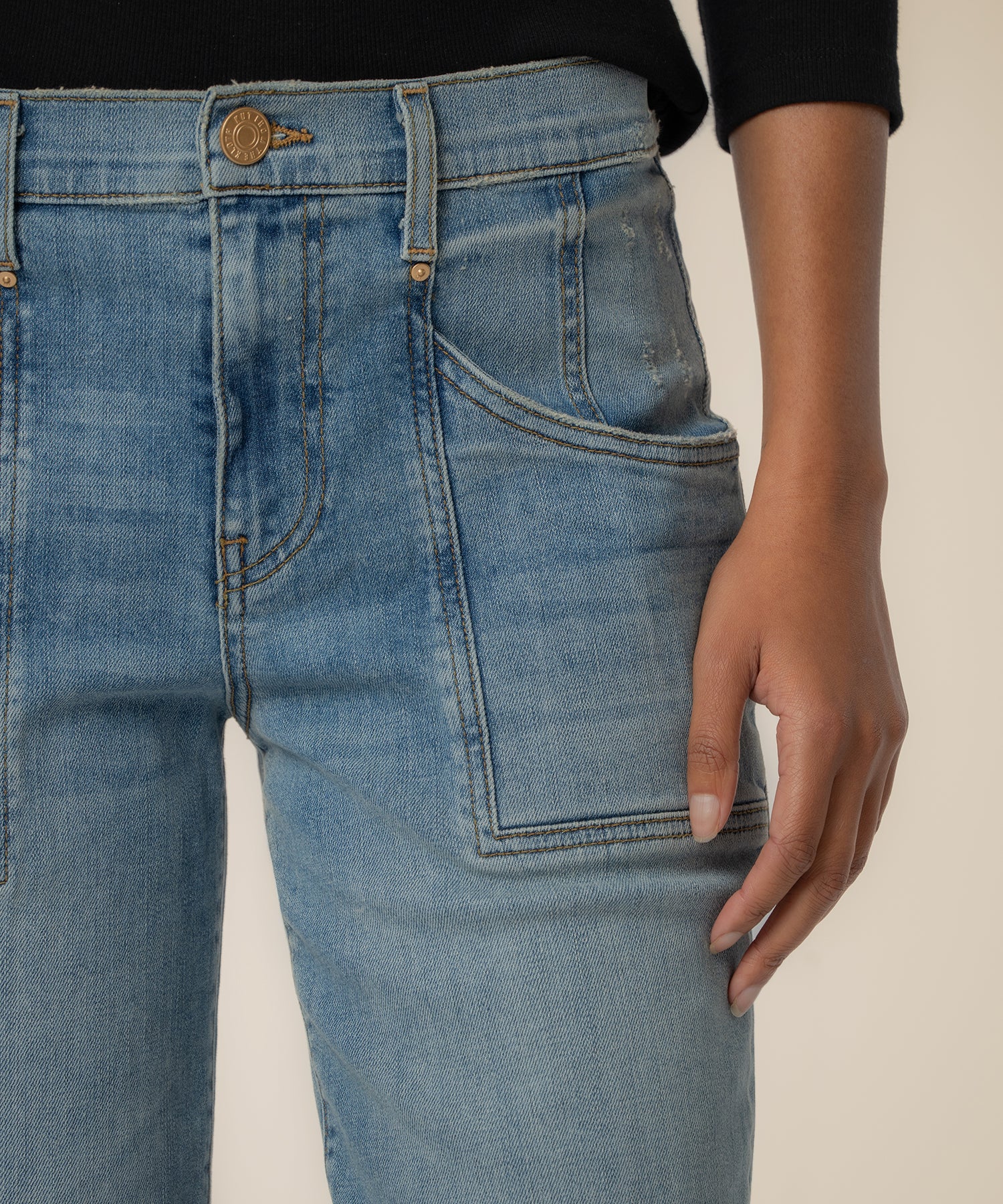 Avery High Rise Straight Leg