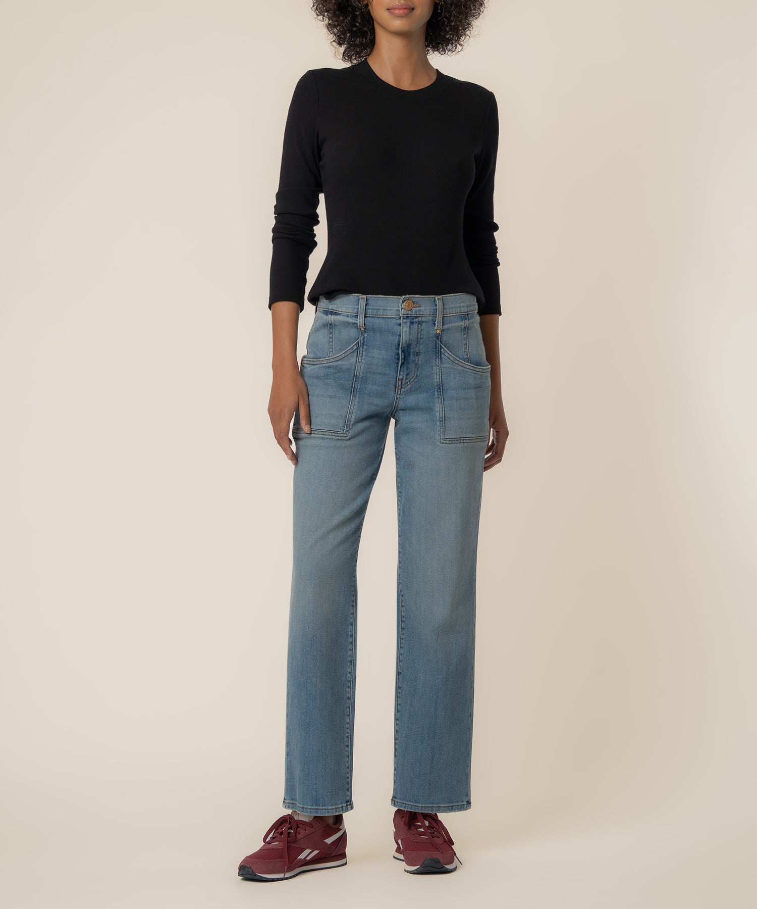 Avery High Rise Straight Leg