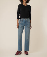 Avery High Rise Straight Leg