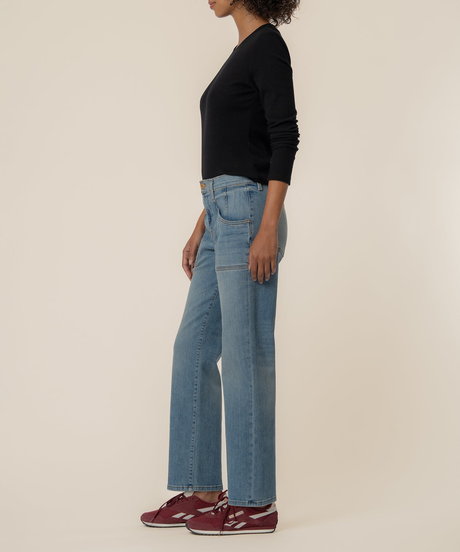 Avery High Rise Straight Leg