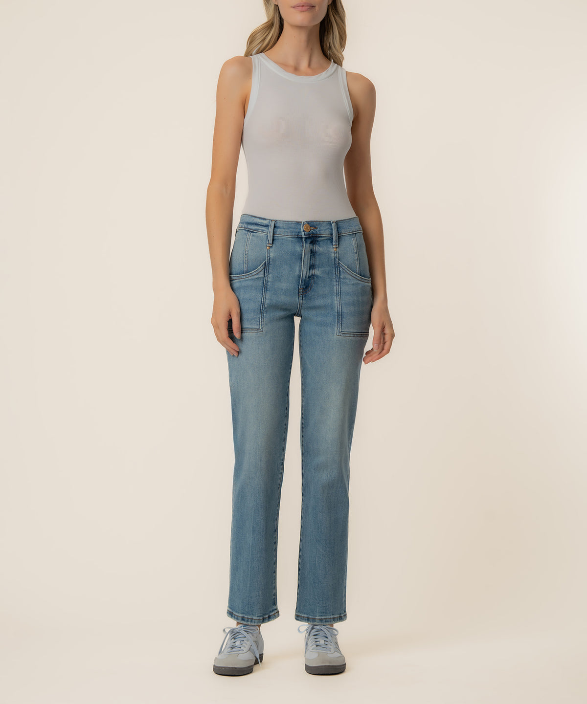 Avery High Rise Straight Leg