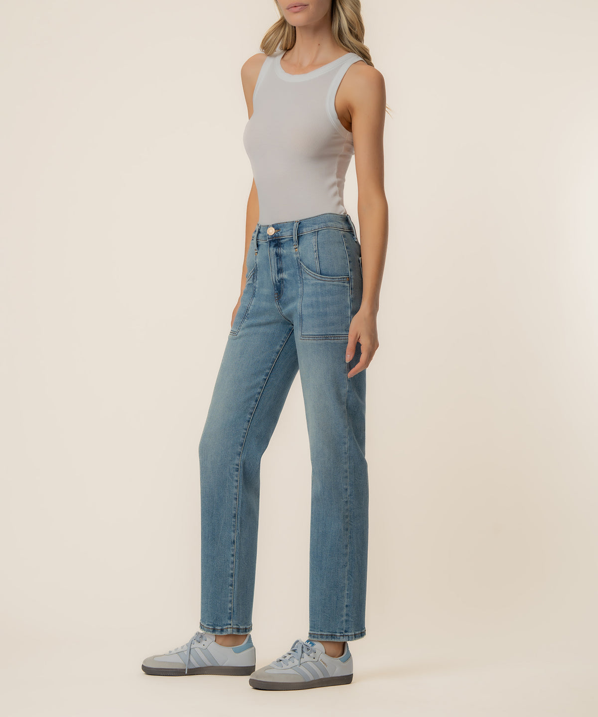 Avery High Rise Straight Leg