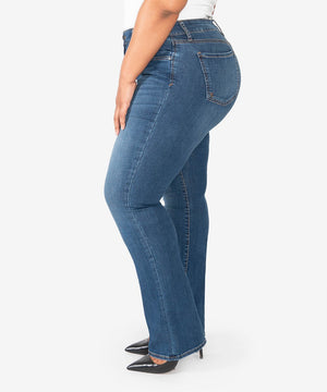 Natalie Bootcut Short Inseam, Plus (Fellowship Wash)