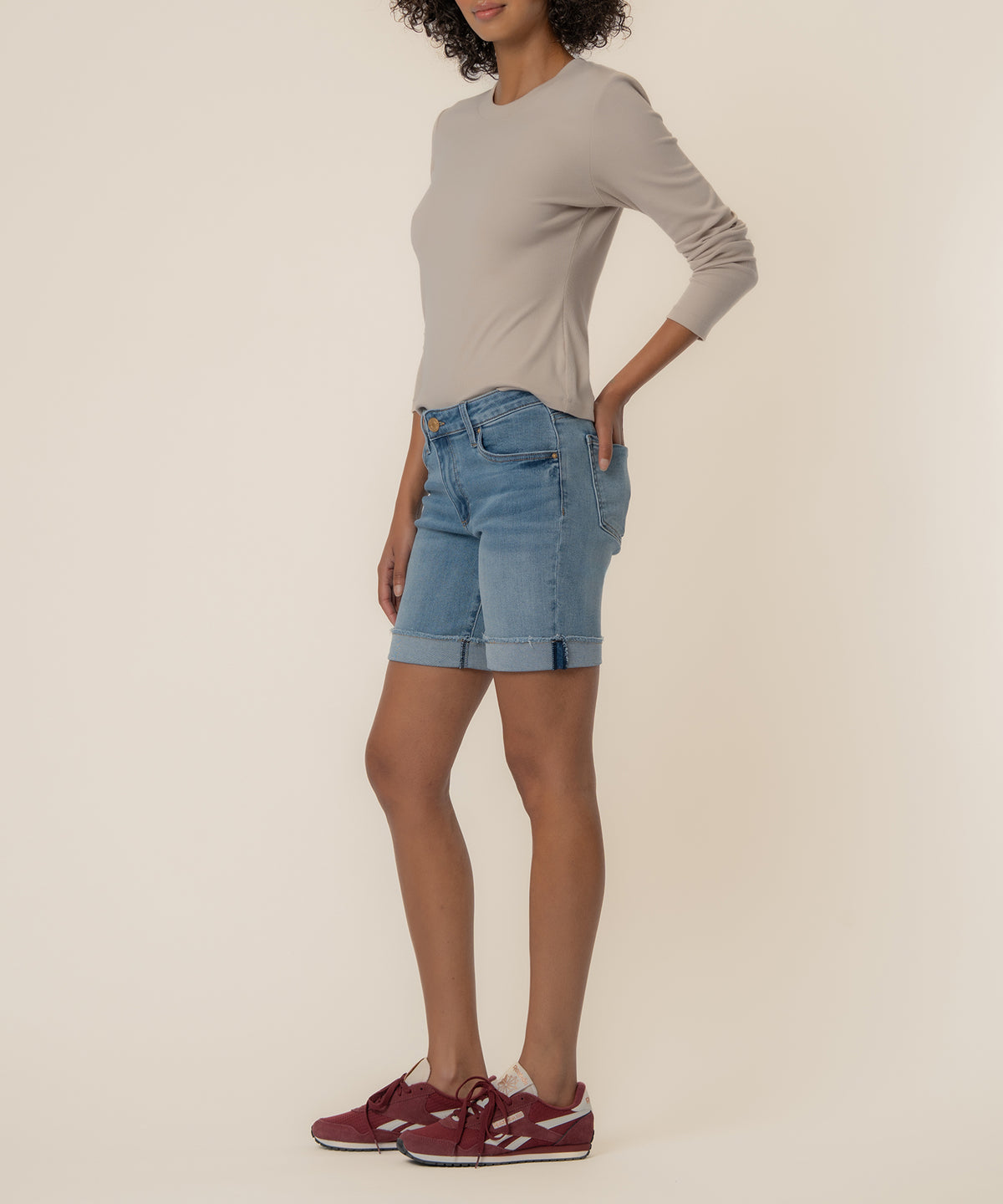 Catherine Mid Rise Boyfriend Short