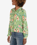 Alpha Floral Button-Up Shirt Hover Image