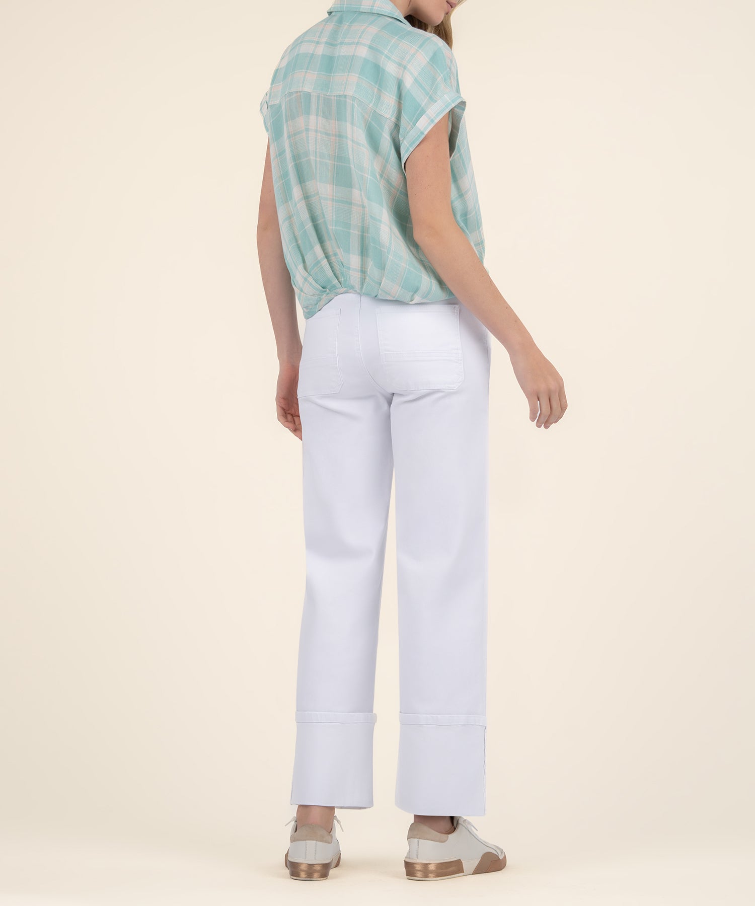 Gaia Pleat Hem Top