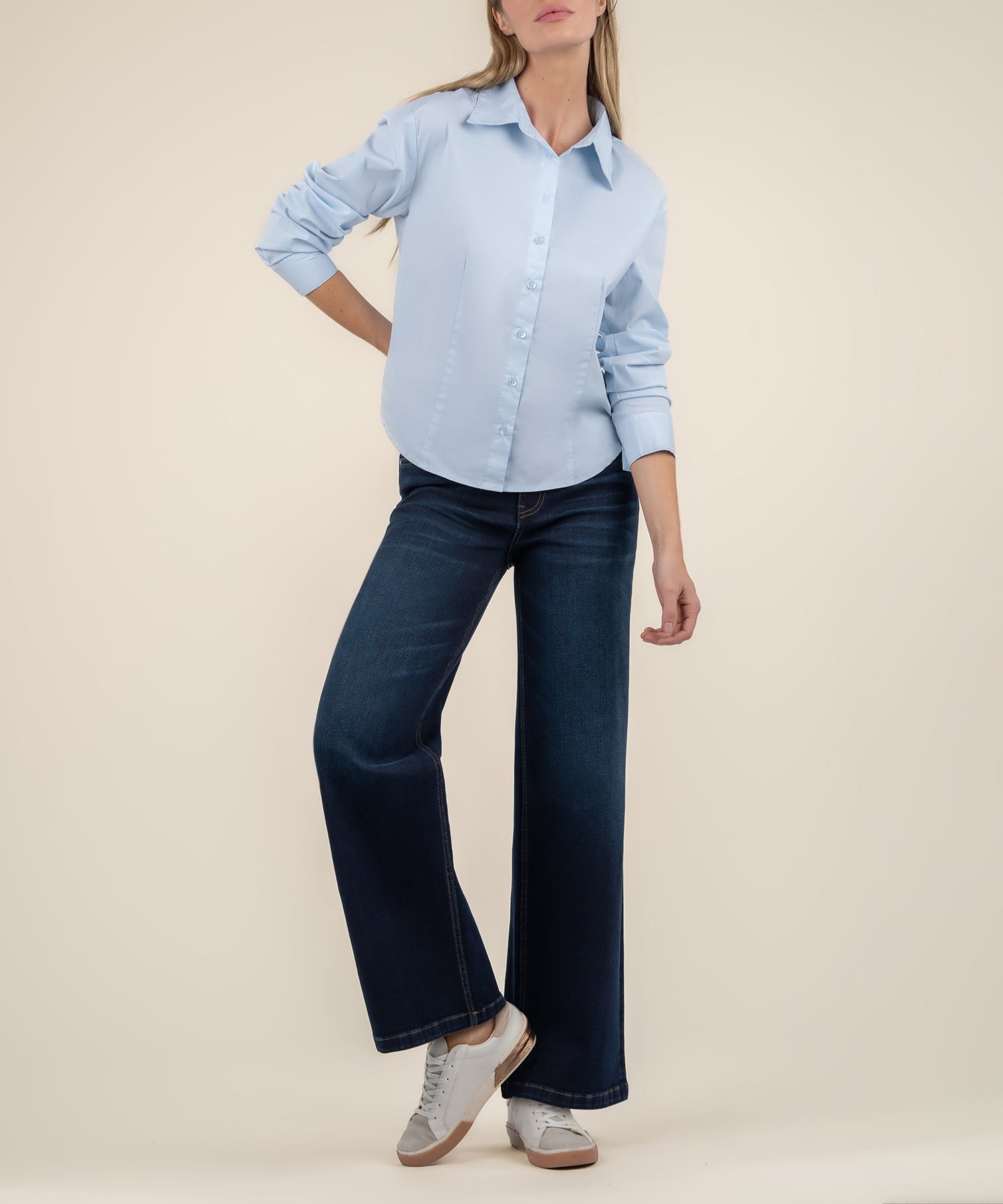 Millia  Front Crop Shirt