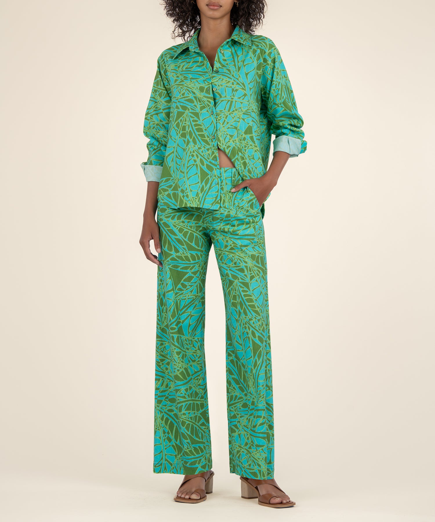 Madrigal Linen Blend Shirt