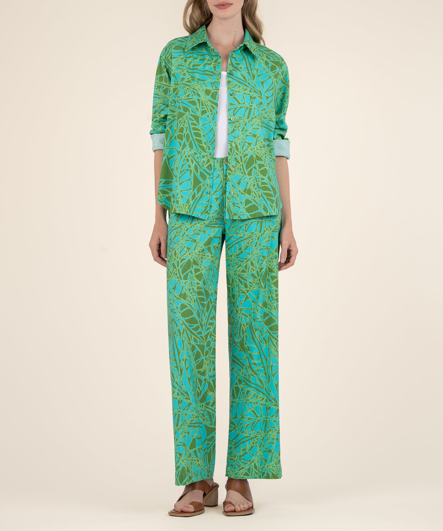 Madrigal Linen Blend Shirt