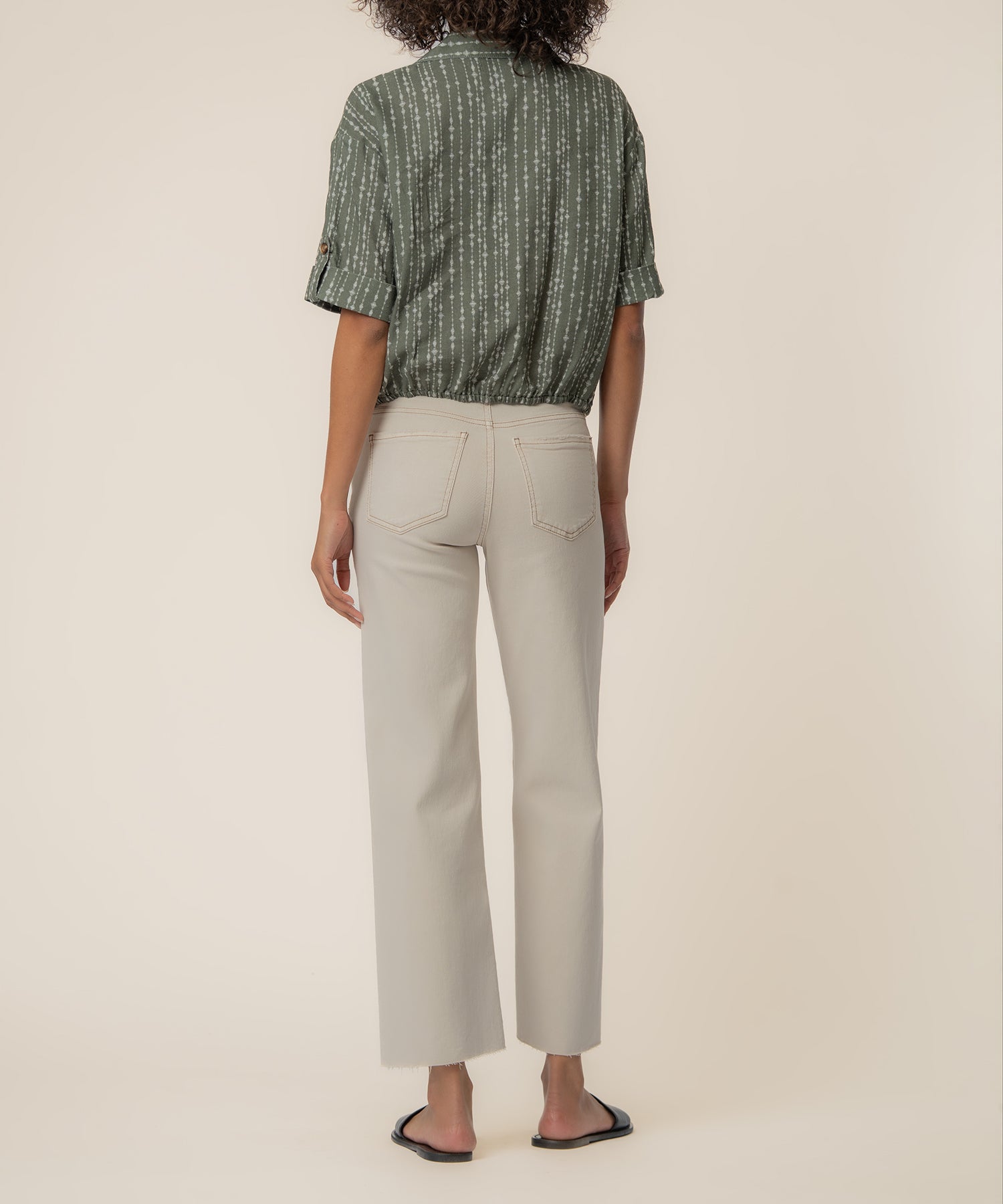 Rebel Linen Knot Front Shirt