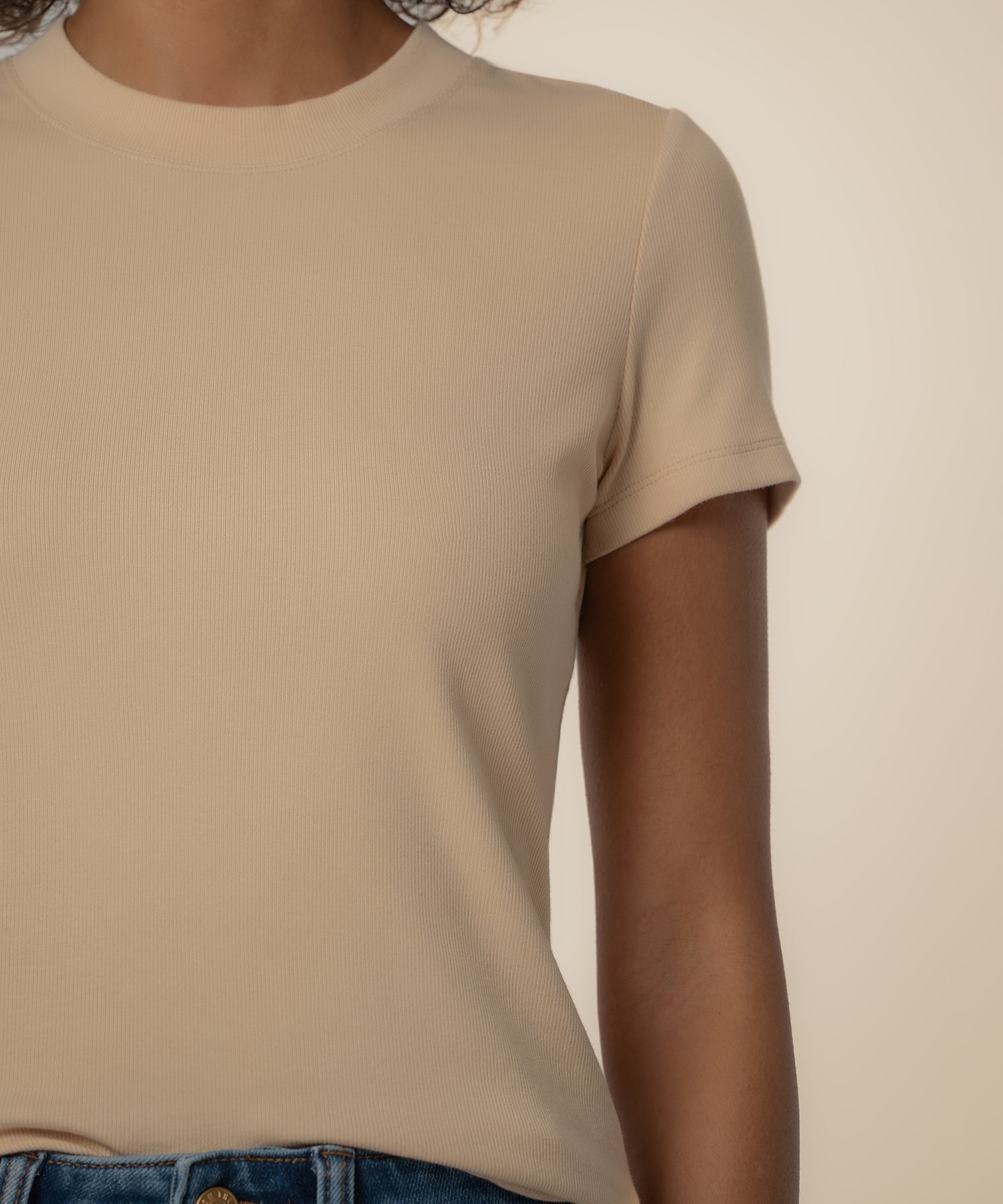 Langley Rib Top