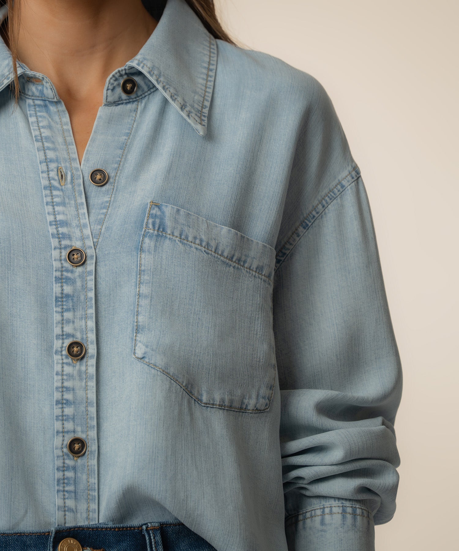 Alyssa Denim Shirt