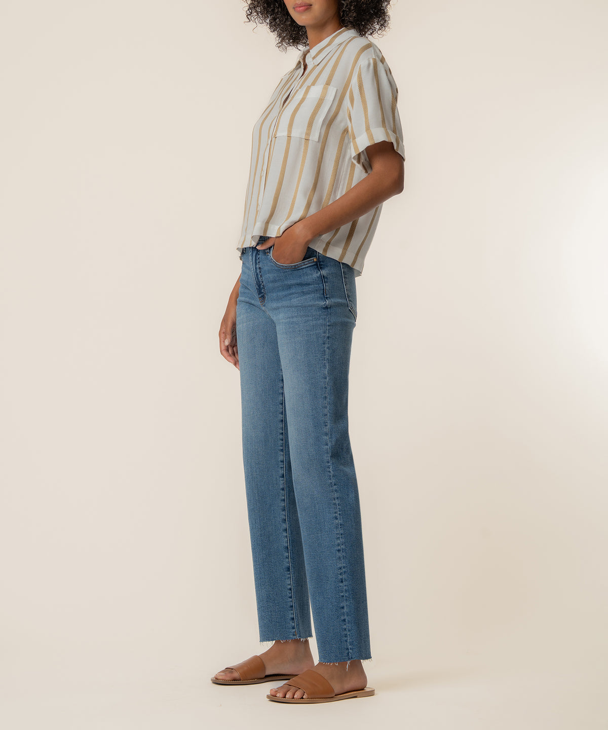 Aida Stripe Top