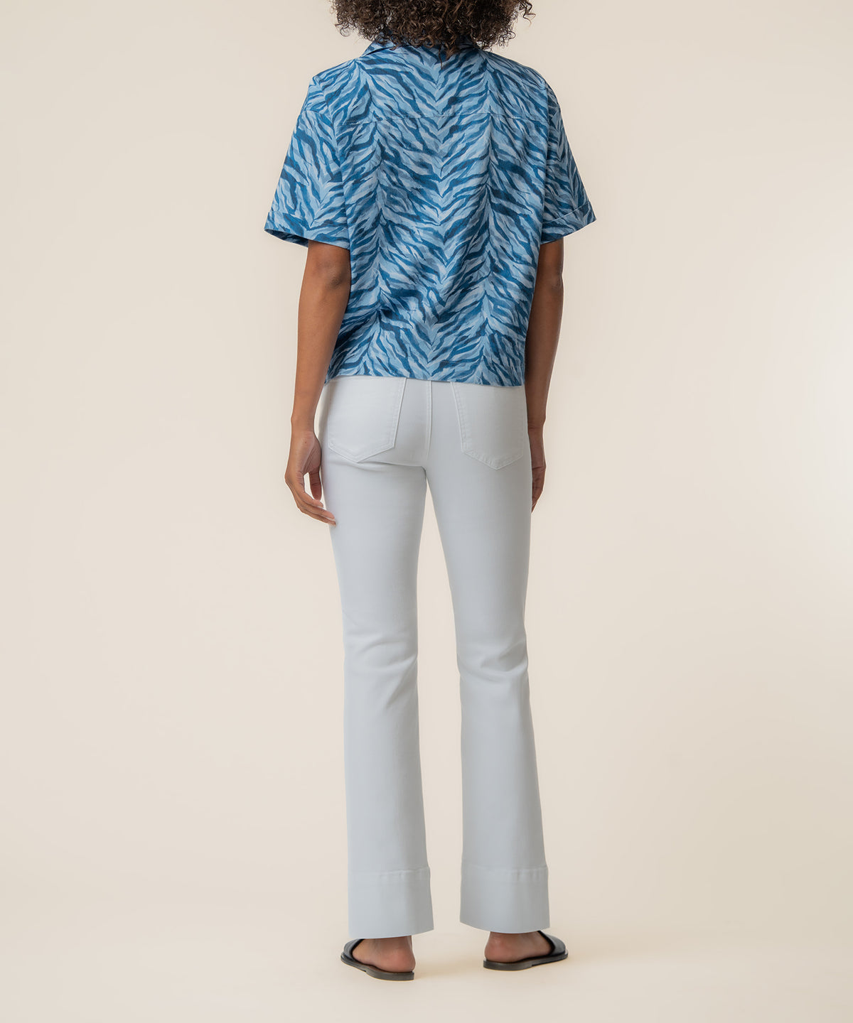 Aida Linen Top