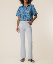 Aida Linen Top