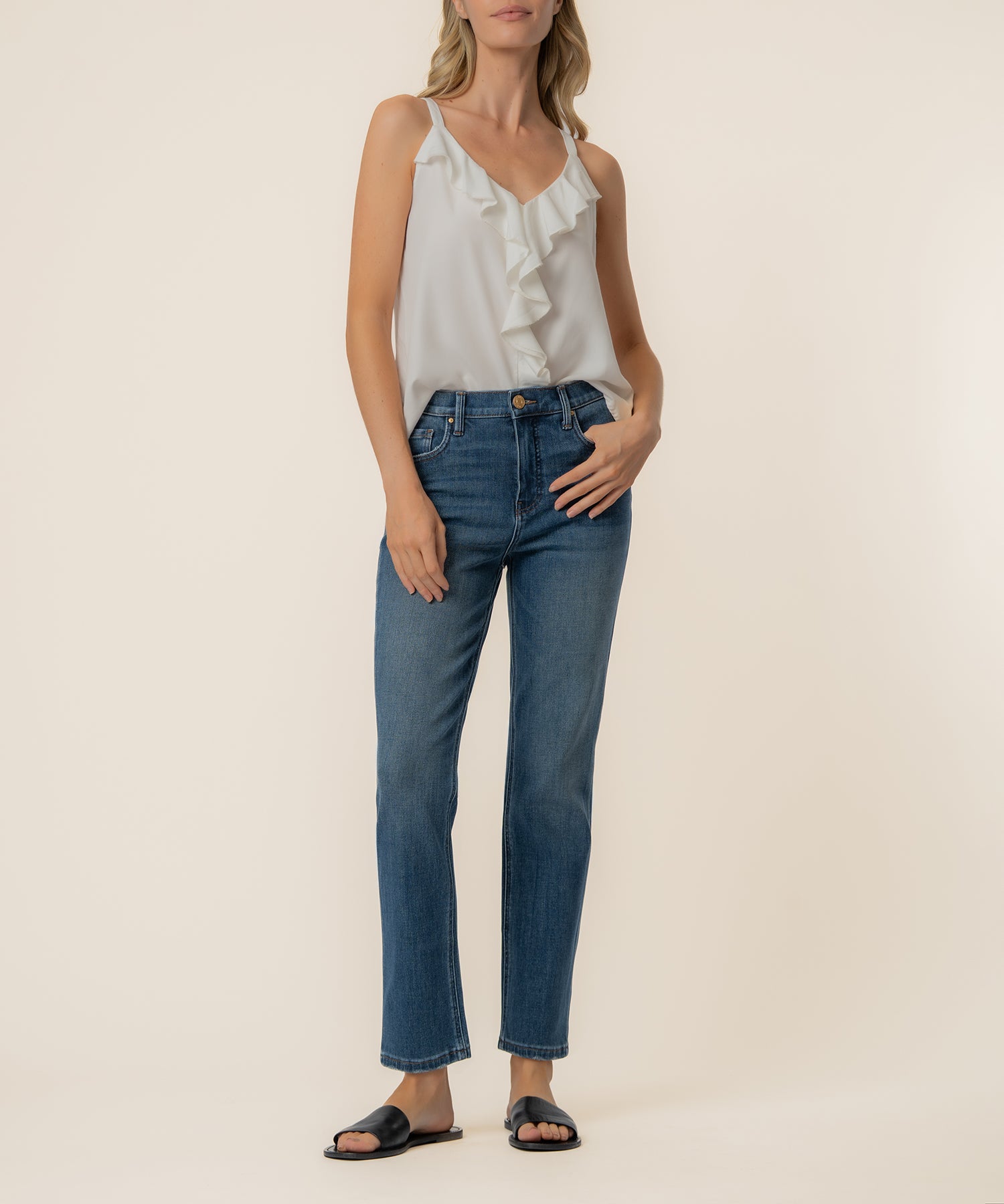 Carmen Sleevless Top