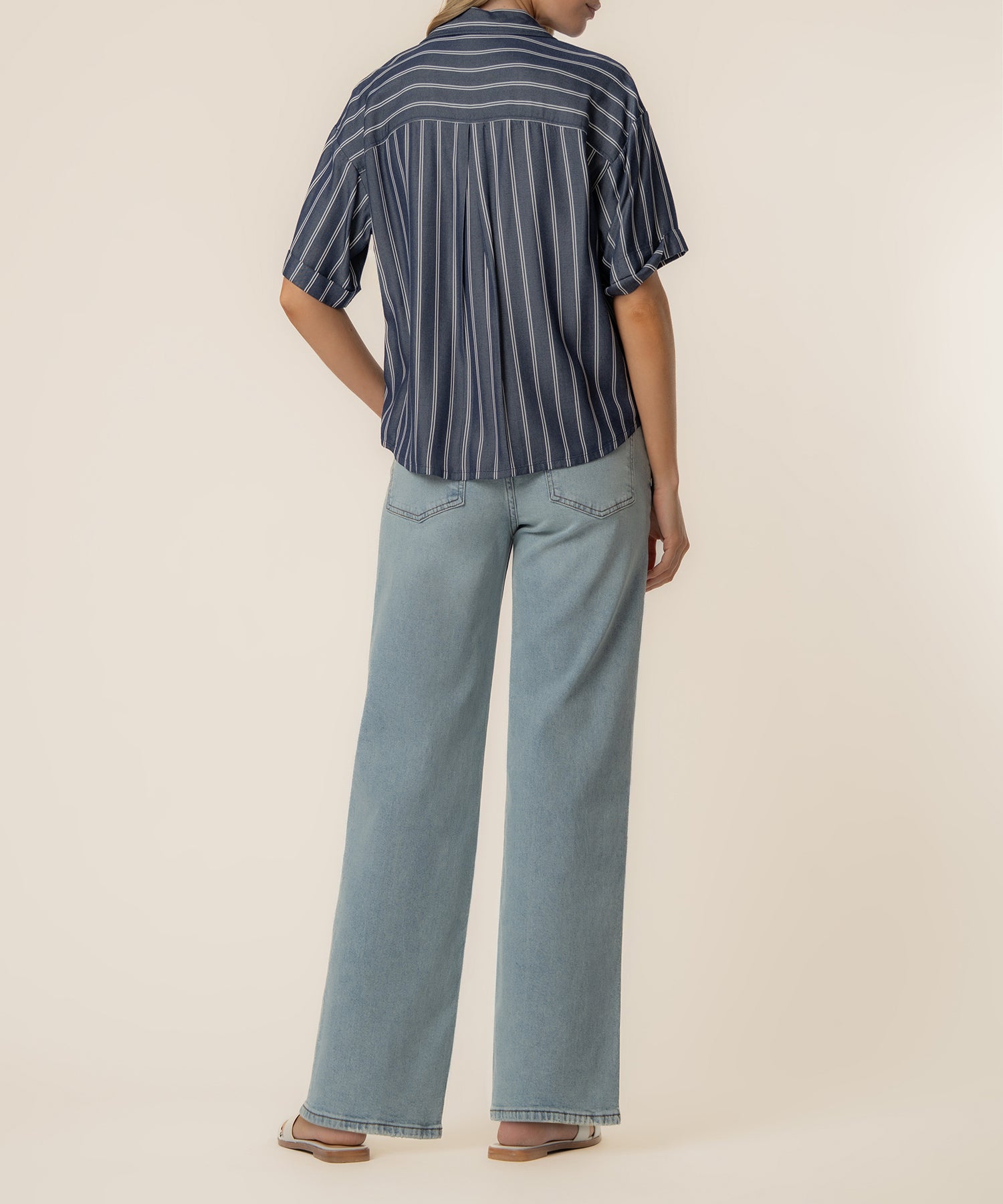 Brenda Stripe Boxy Shirt