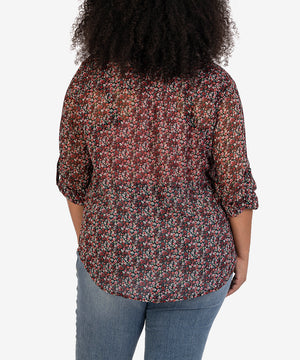 Jasmine Blouse, Plus-New-Final Kut