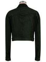 Lorelei Cropped Faux Suede Jacket Hover Image