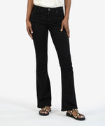 Ana Mid Rise Flare (Black) Main Image